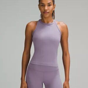 NWT lululemon Align™ Waist-Length Racerback Tank Top | Purple Ash | Size 12